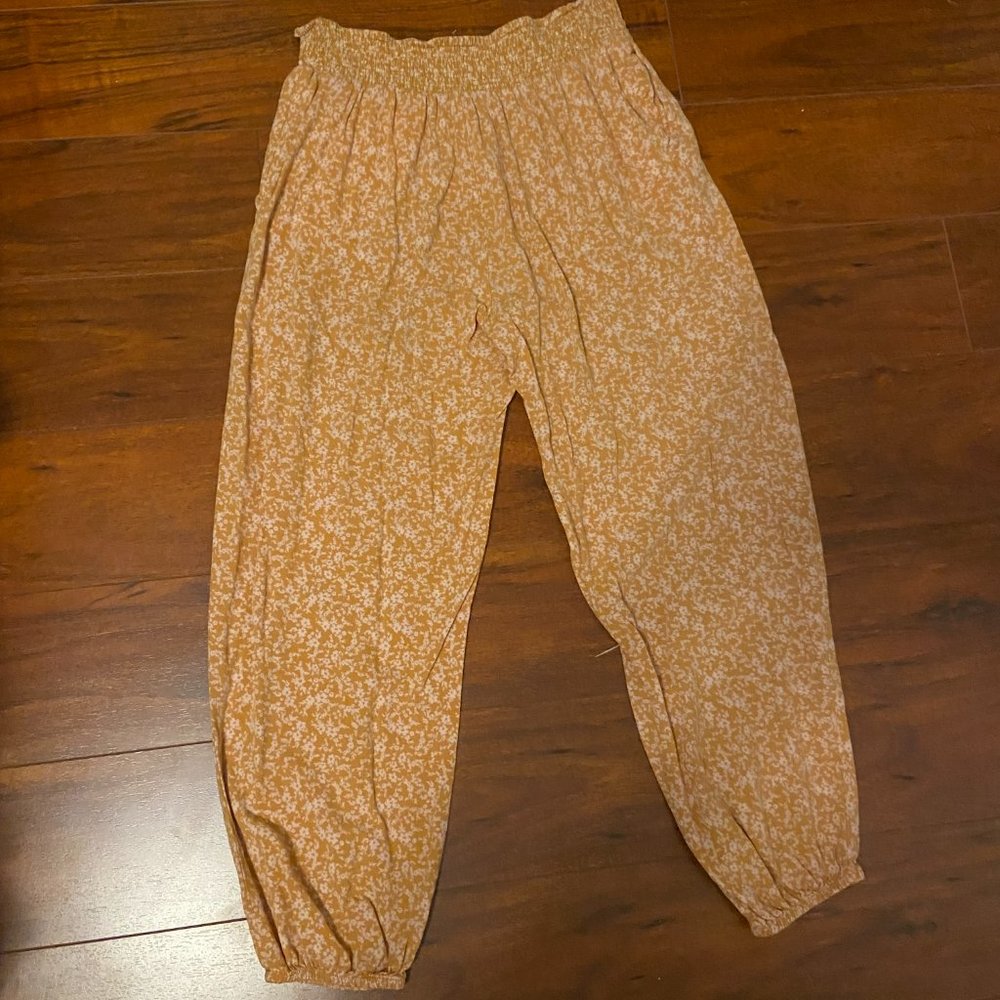 Orange/Yellow Boho Pants